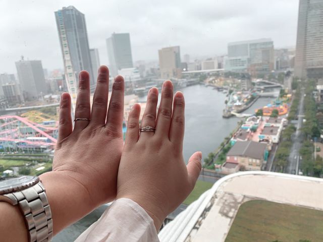 指が短いのでウェーブにしました！