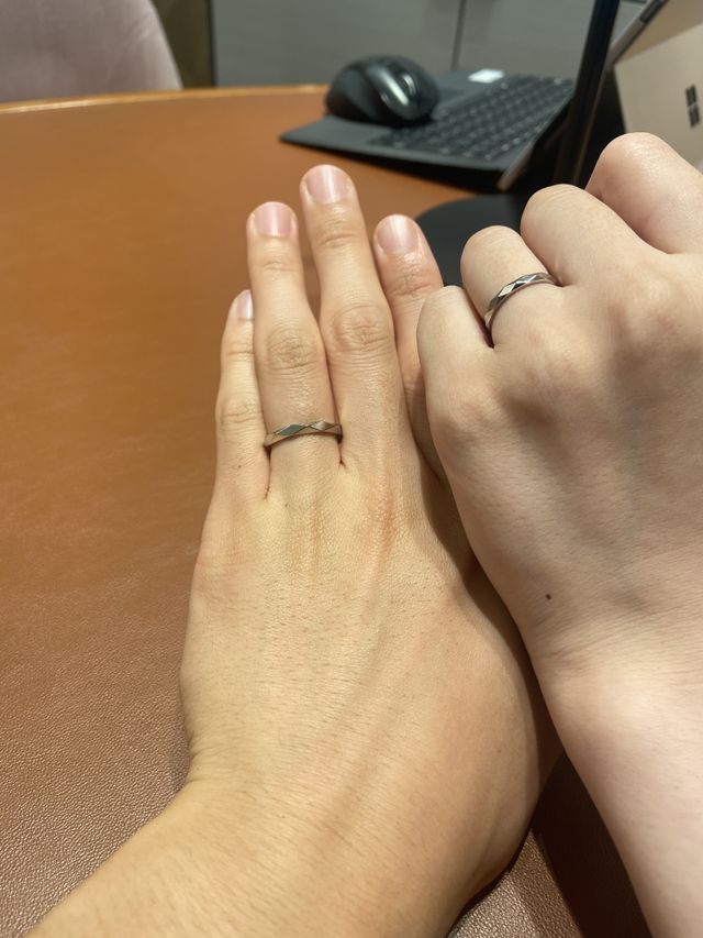 購入を決めた店舗での写真です