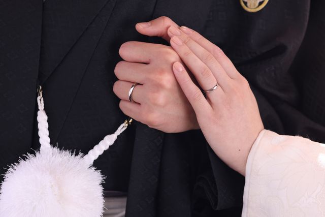 和装前撮りの際の写真です