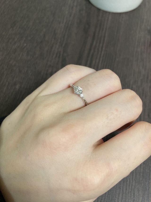 セミオーダーの婚約指輪