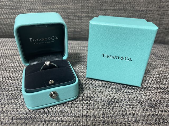 ティファニーブルーのお箱もお気に入りです。