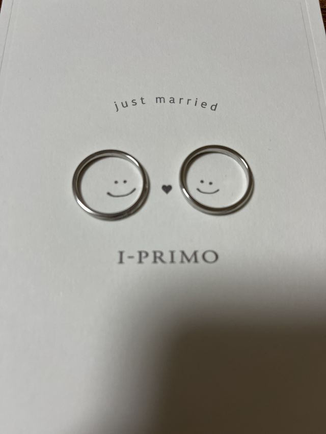 アイプリモで購入しました。台紙も頂きました。