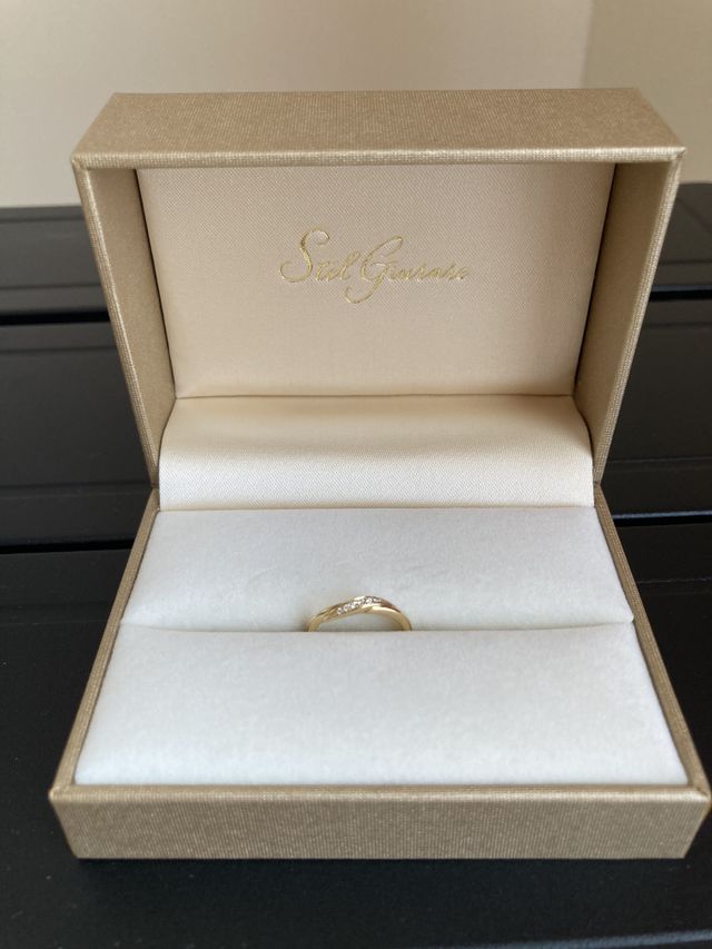 イエローゴールドの結婚指輪