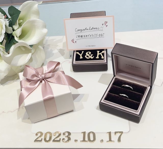 受取で記念で撮らして頂いた