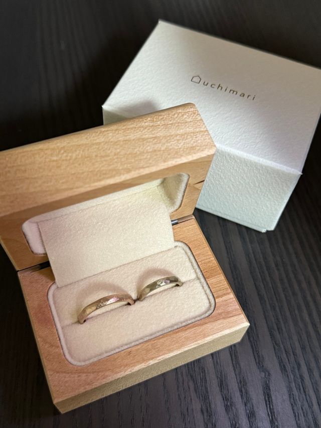 2人にあった指輪を一からつくりました！