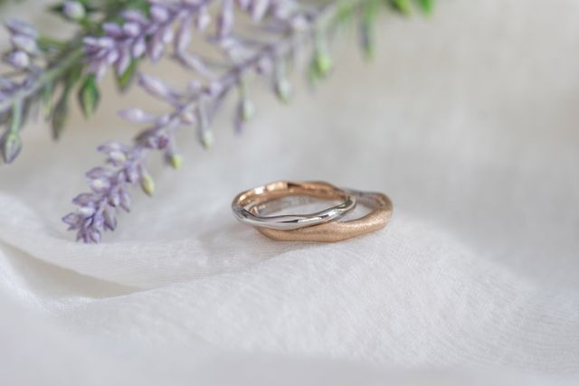 結婚指輪です。
