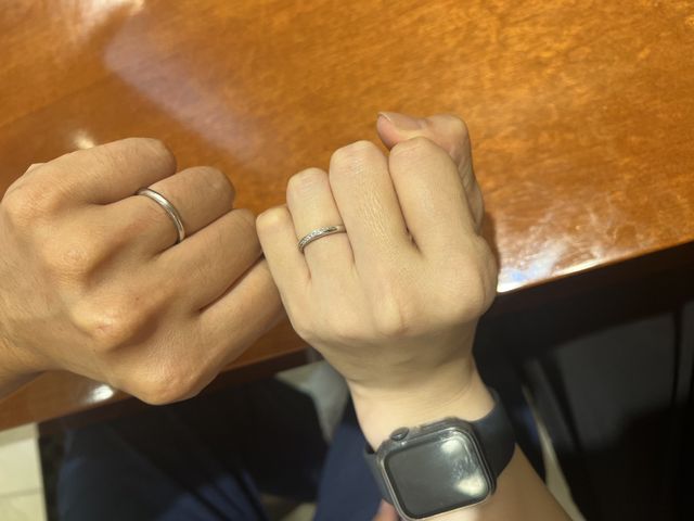 素敵な指輪と出会えた事に感謝しております！