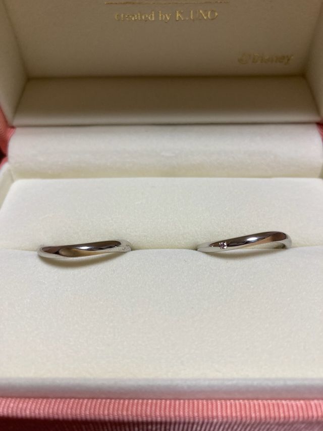 左が主人のもので右が私のものです。