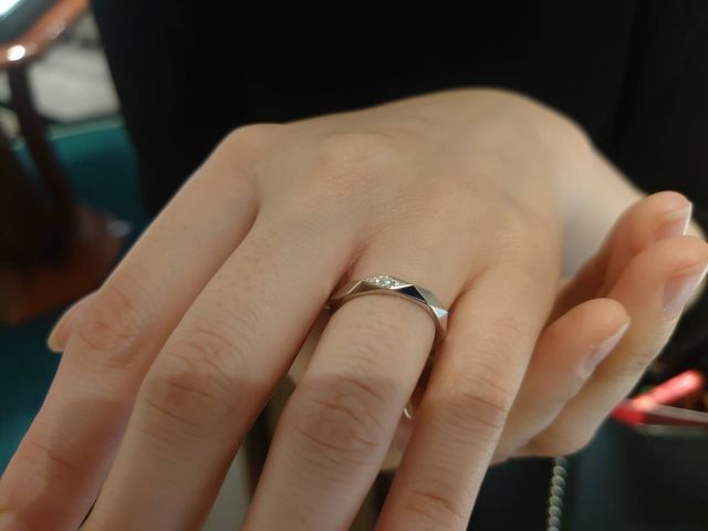 ダイヤ以外の部分もキラキラでかわいい