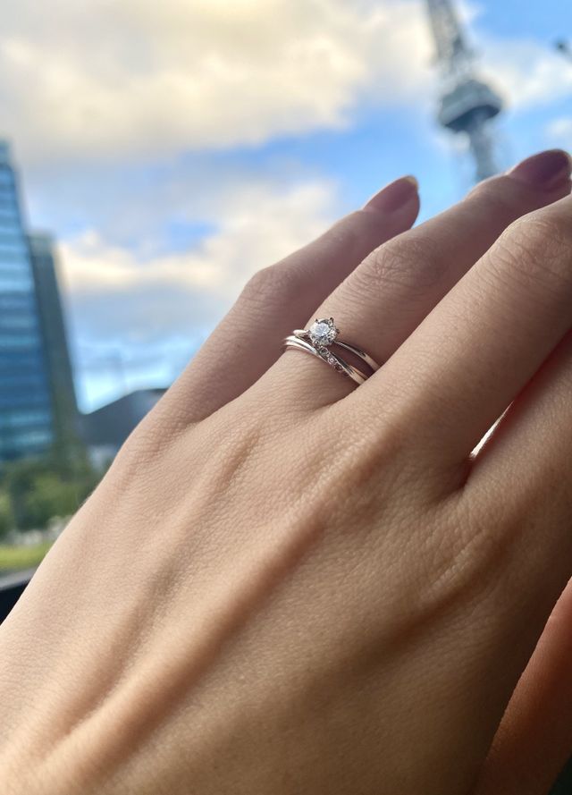 美しいです！
これから先もずっと大切にします。