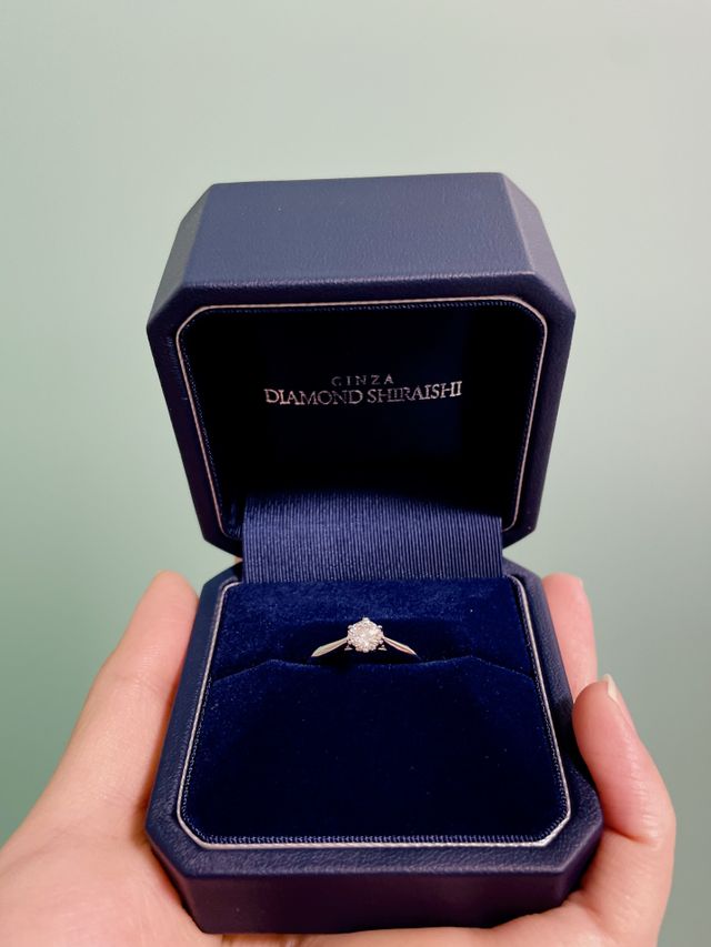 高級感がある深いブルーのケースです。