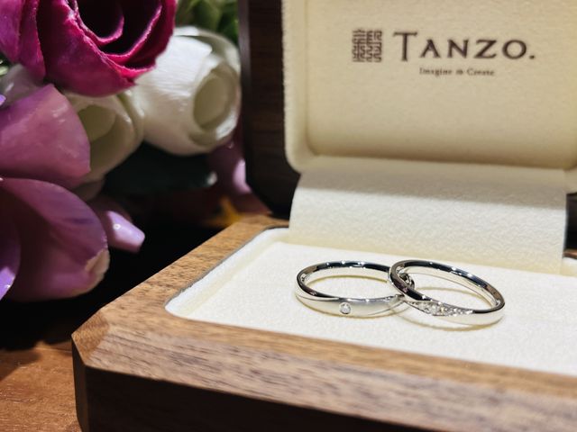 素敵な指輪に仕上げていただきました。