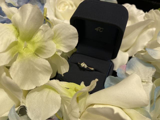 モーニングデュー（はじまり）という意味のある指輪です。