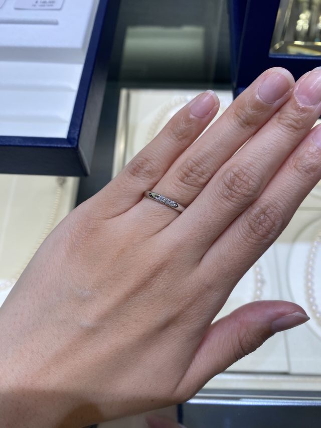 ダイヤが3つのタイプです