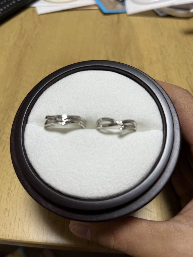 左が男性用、右が女性用です。