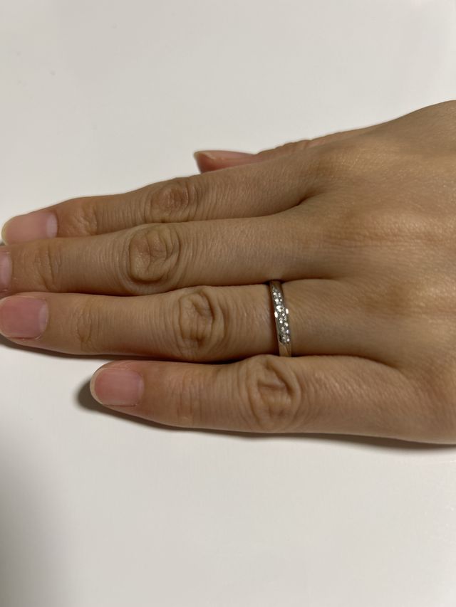 自宅にて撮影のため、少し暗めに写っています