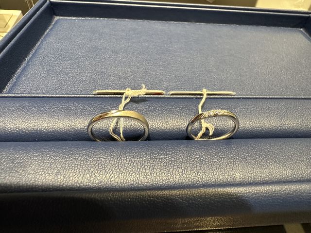 マット加工がされていて非常にカッコいい指輪