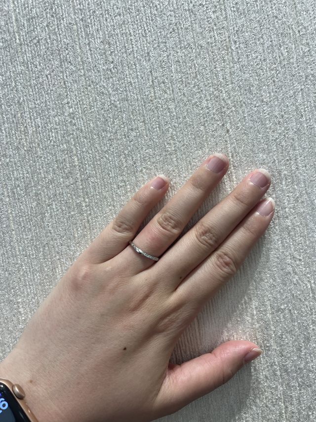 細いのでつけやすくて、きれい