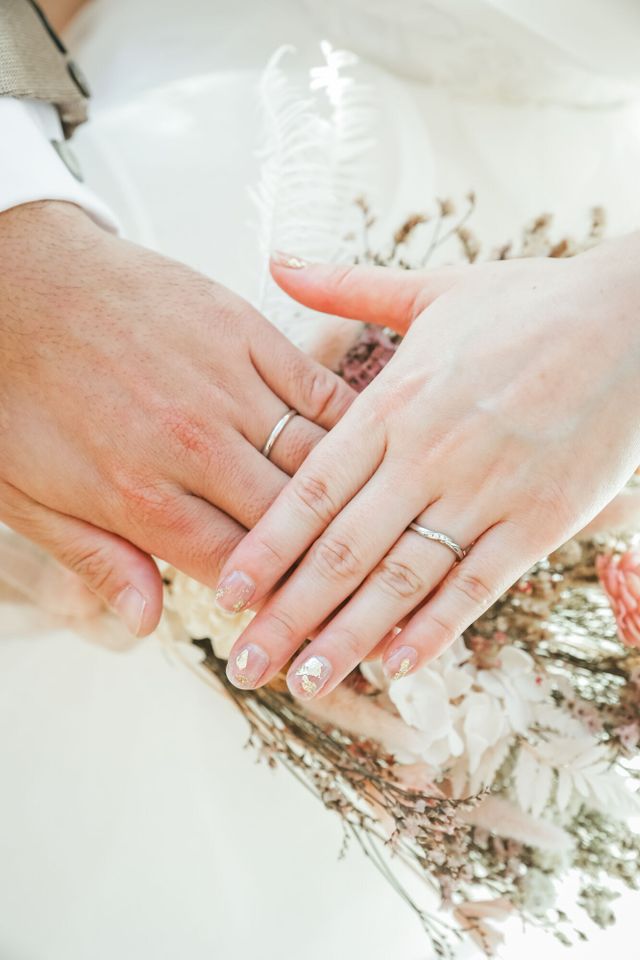 こちら結婚指輪です。