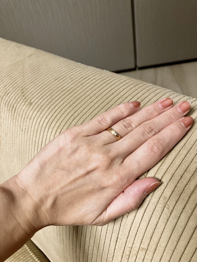 指にしっかり馴染んでとってもつけ心地がとっても良いです！