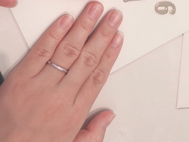 出来上がったときに着用させていただき撮影した写真です。