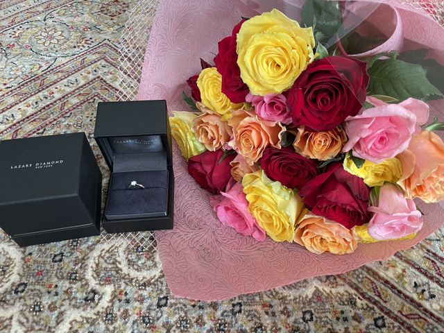 プロポーズした時の写真です！