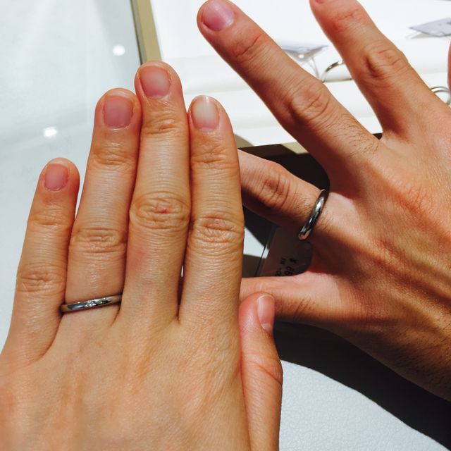 シンプルなストレート