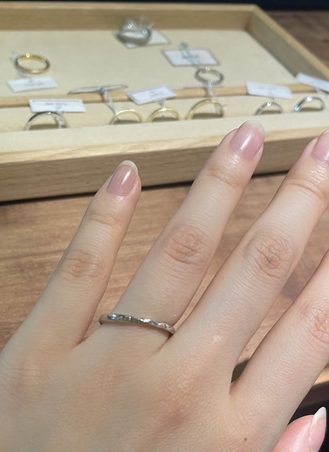 メレダイヤが細かく入ってます