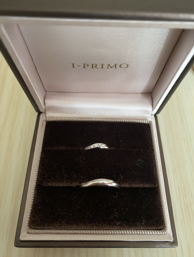 購入したリングは、ルキナDR3、ルキナRです。