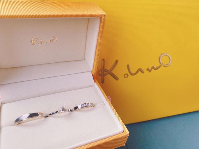 結婚指輪はセミオーダーしました