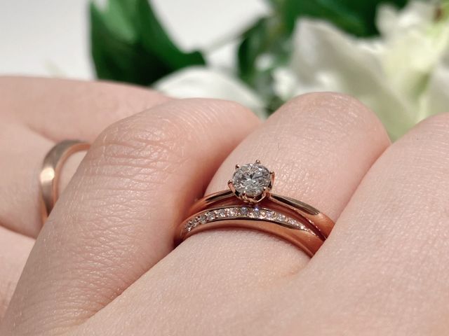 結婚指輪と婚約指輪