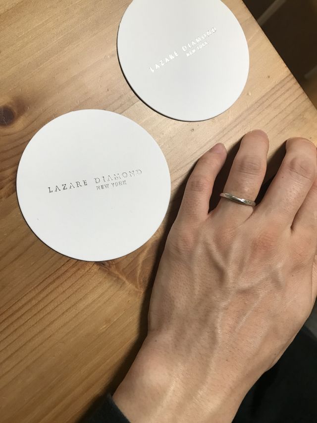 自分に合った指輪を選ぶことが出来ました。