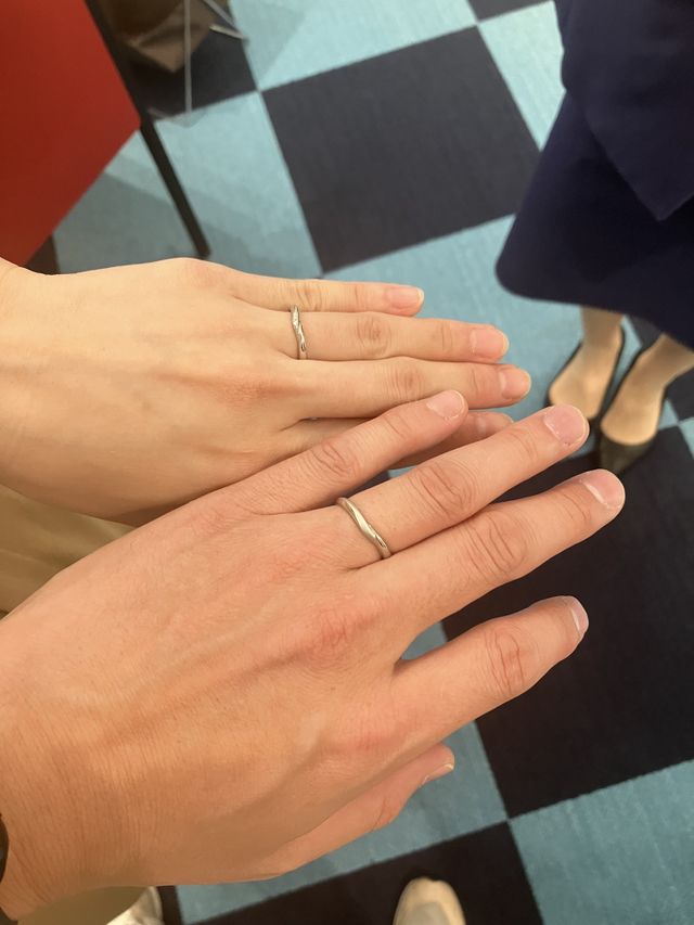 試着時の着け心地が最高でした！