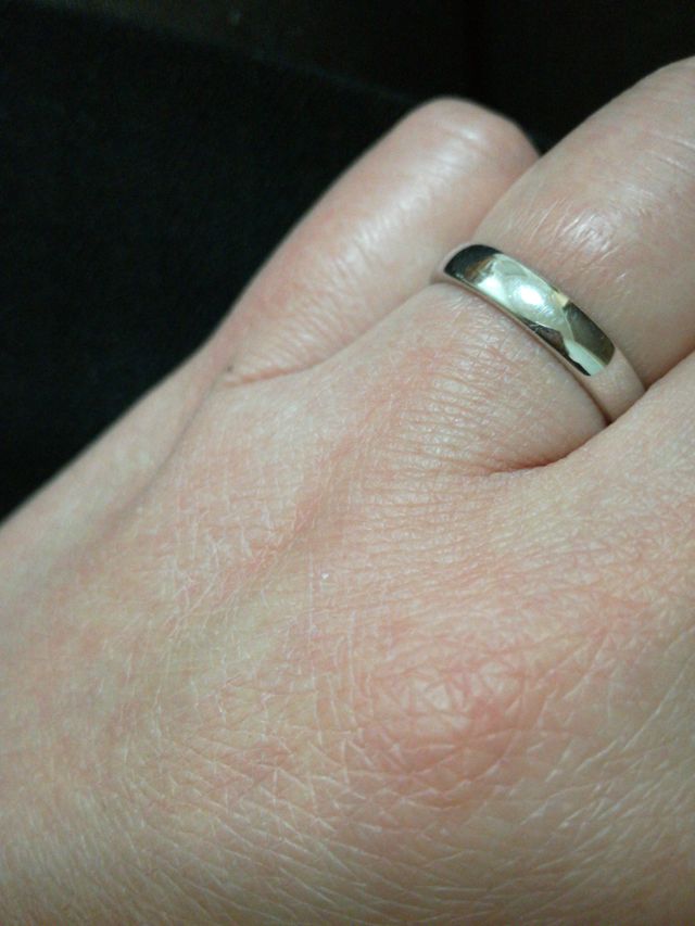 結婚指輪です。