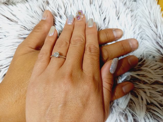 シンプルで長く身に付けられて、ダイヤが一番目立つデザイン