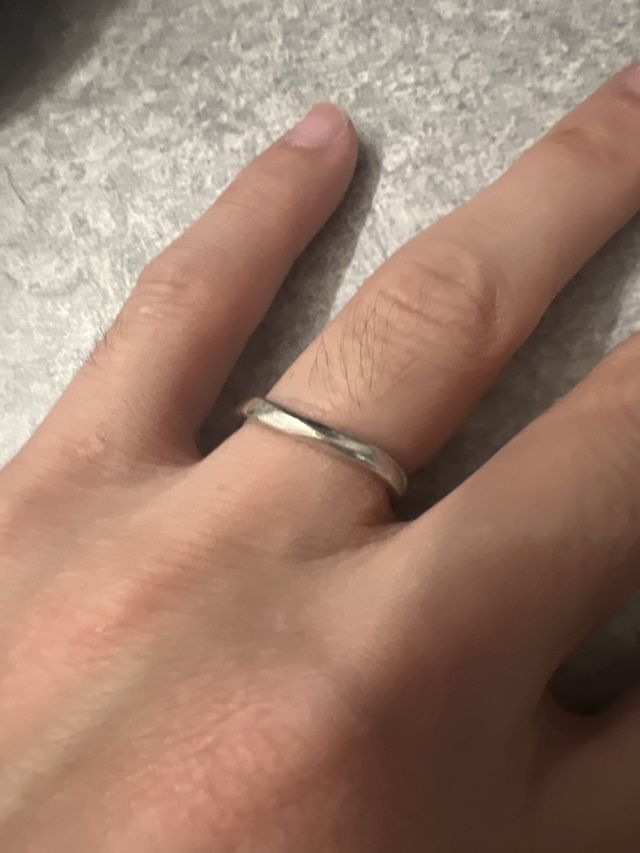男性側の指輪