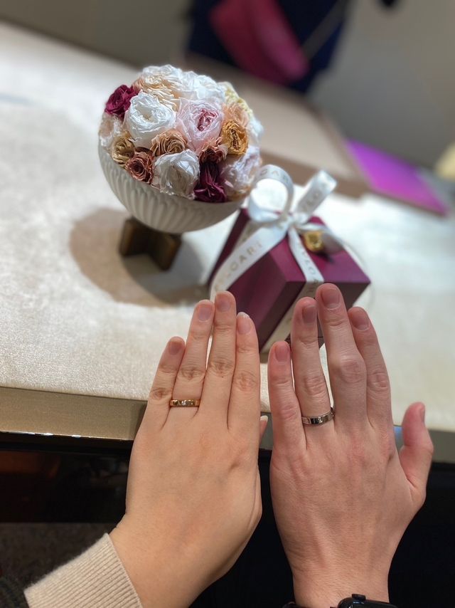 夫婦2人の着用画像