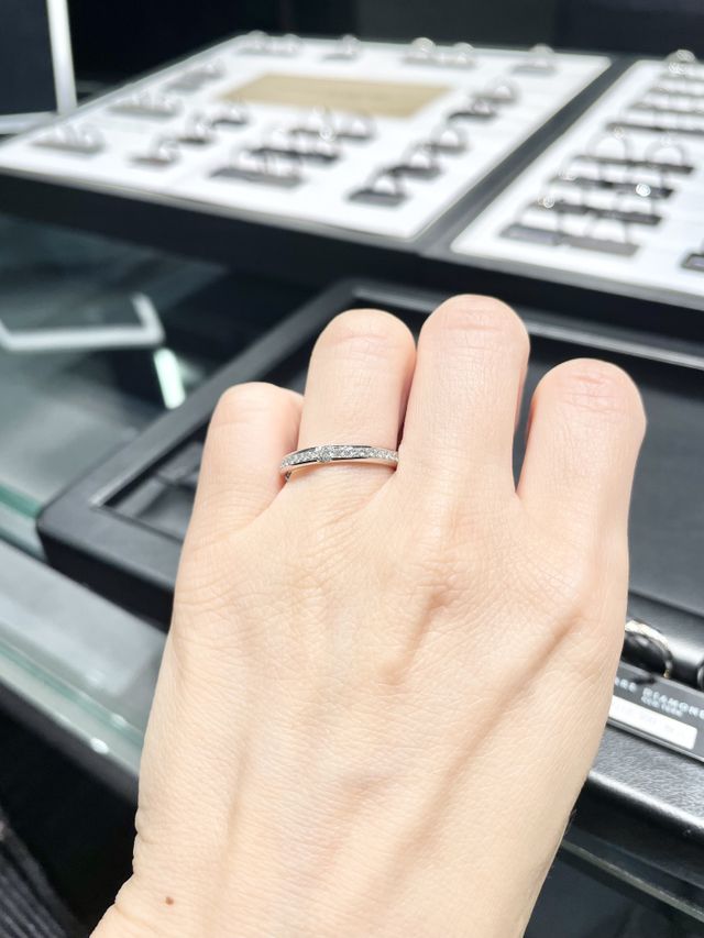 比較検討した指輪