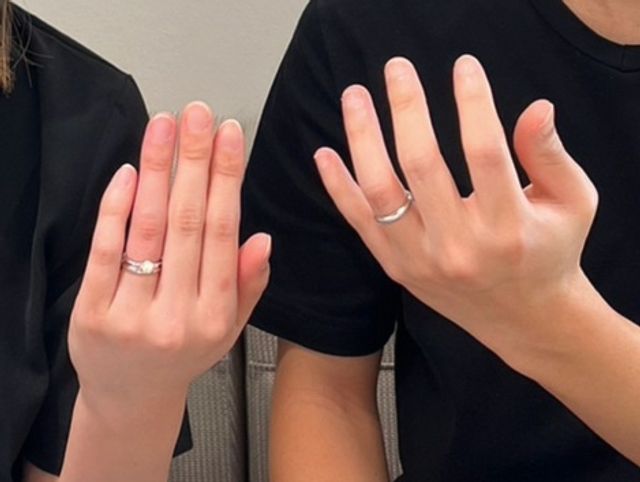 受取時に撮っていただきました！※トリミングしております