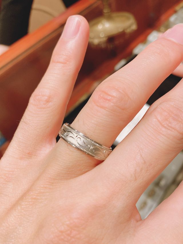 Karakusaの指輪着用イメージ