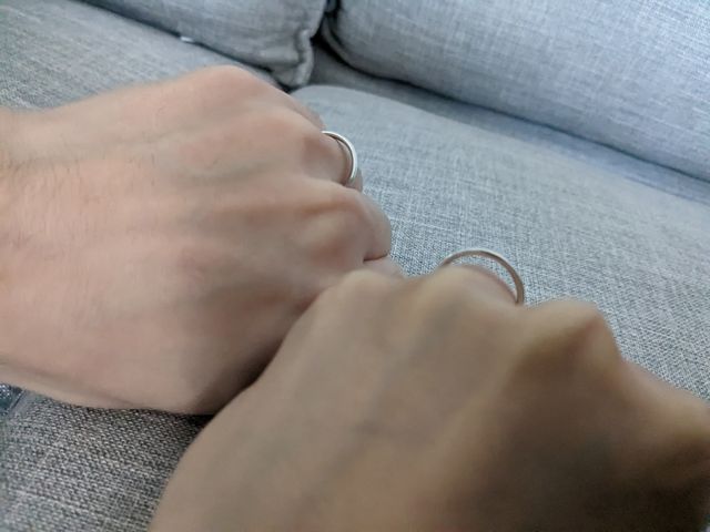 サイズが合わず、ゆるい。