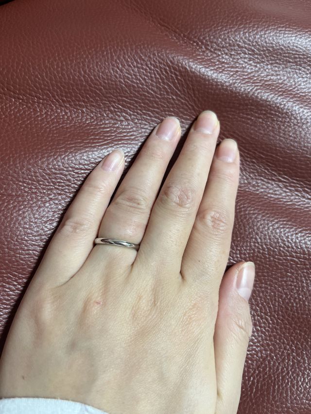 アノリューの2.2mmオーバルリングです！