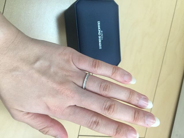 ハーフエタニティリング