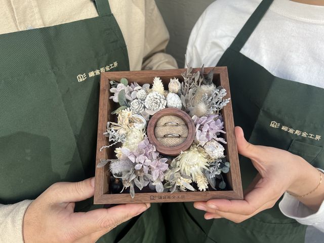 完成後スタッフの方に撮っていただいた写真