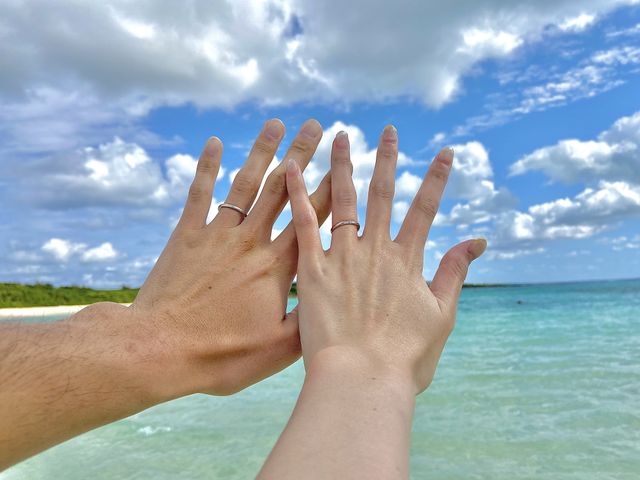 シンプルだけどずっと着けていられるデザインと着け心地