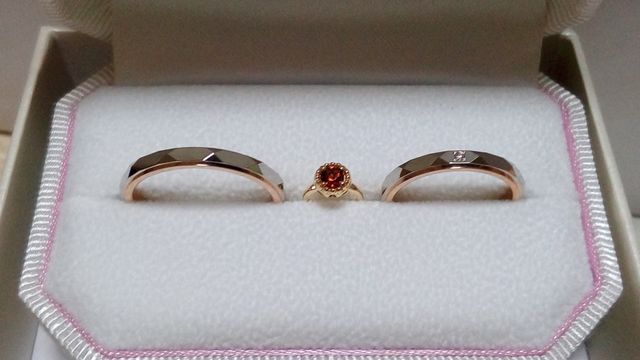 たくさん悩んで決めた、お気に入りのマリッジリング