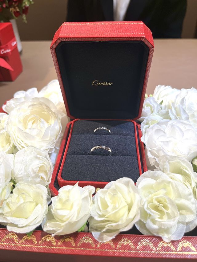 カルティエの結婚指輪