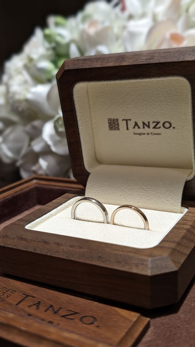 結婚指輪納品時