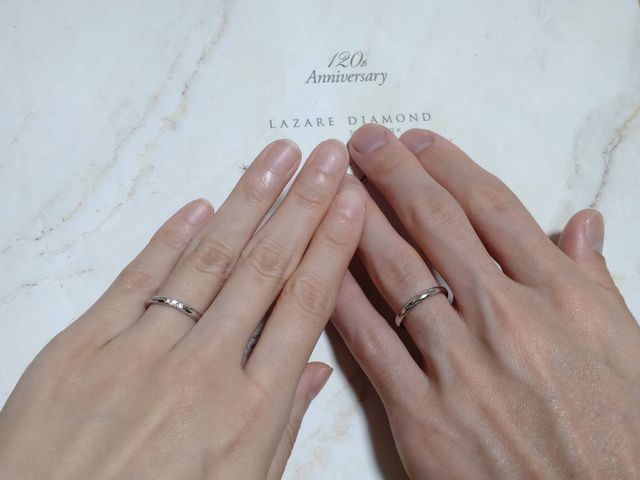 二人で着けて撮りました