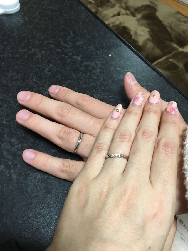 ダイヤモンドシライシで結婚指輪を購入しました。